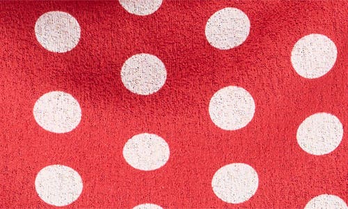 Bdg Urban Outfitters Fia Polka Dot Off The Shoulder Top In Red