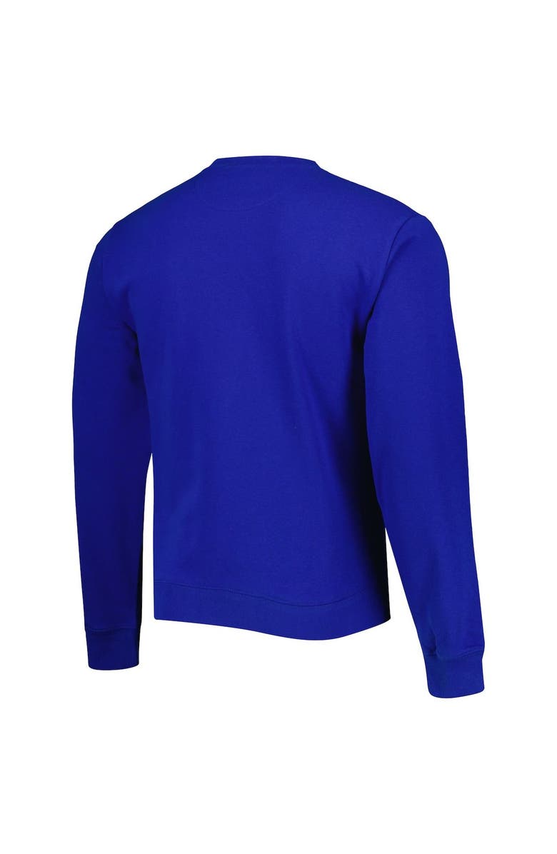 LEAGUE COLLEGIATE WEAR Men's League Collegiate Wear Royal Kentucky Wildcats 1965 Arch Essential Fleece Pullover Sweatshirt, Alternate, color, 