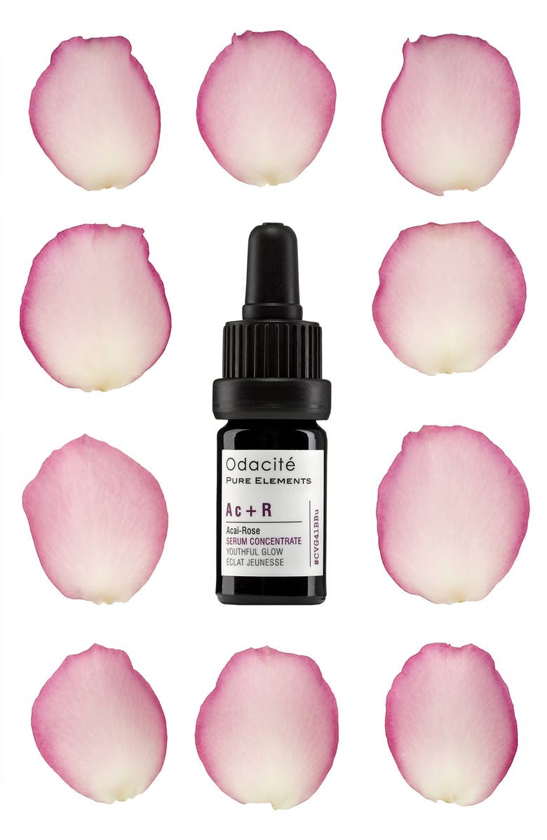 Odacité Ac + R Açai-Rose Youthful Glow Facial Serum Concentrate, Alternate, color,