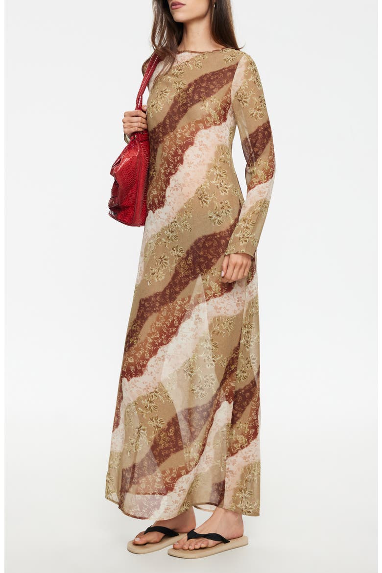 Pacific Maxi Dress, Alternate, color, VINTAGE FLORAL