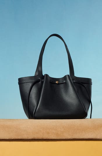 Tory Burch RoMyレザートートバッグ Romy Tote: Women's Designer Tote Bags | Tory Burch