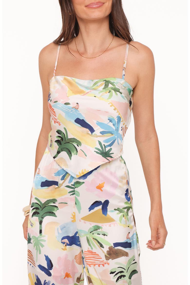 Alba Scarf Top, Main, color, CREAM RESORT ISLE