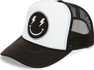 Local Beach Bolt Smiley Face Trucker Hat