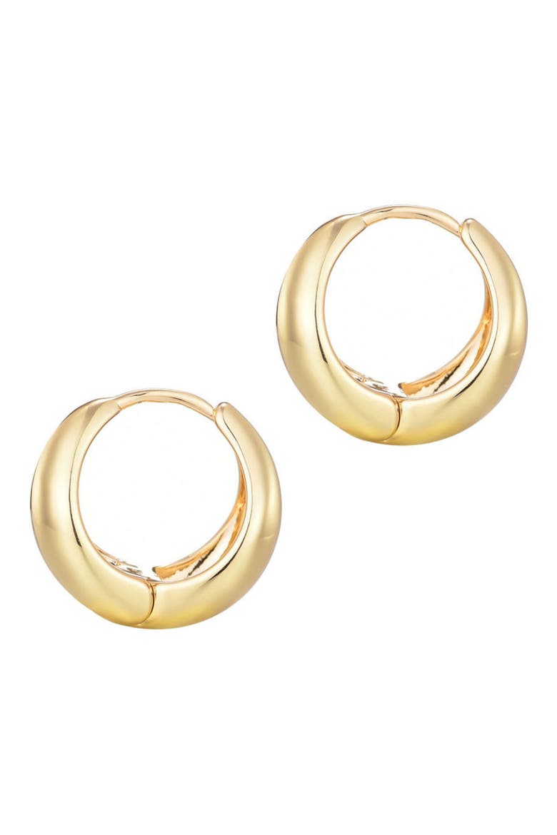 Graduated Huggie Hoop Earrings, Alternate, color, GOLD