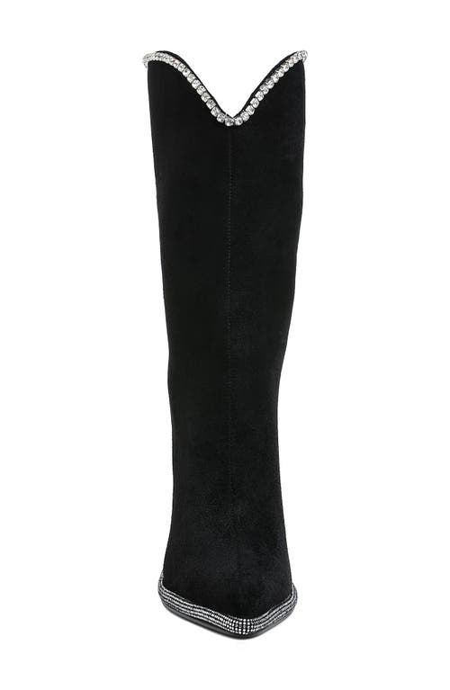 London Rag Ashipa Western Boot In Black
