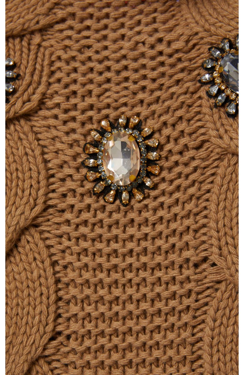 La DoubleJ Portrait Top, Alternate, color, Solid Brown