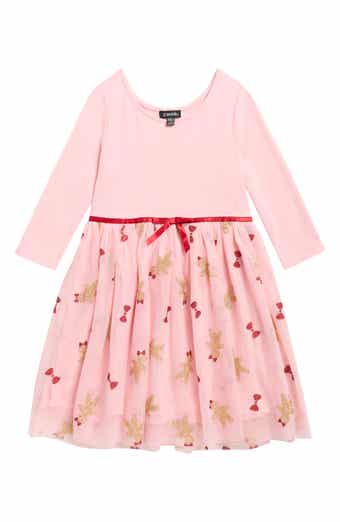 Kids' Gingerbread & Bow Dress