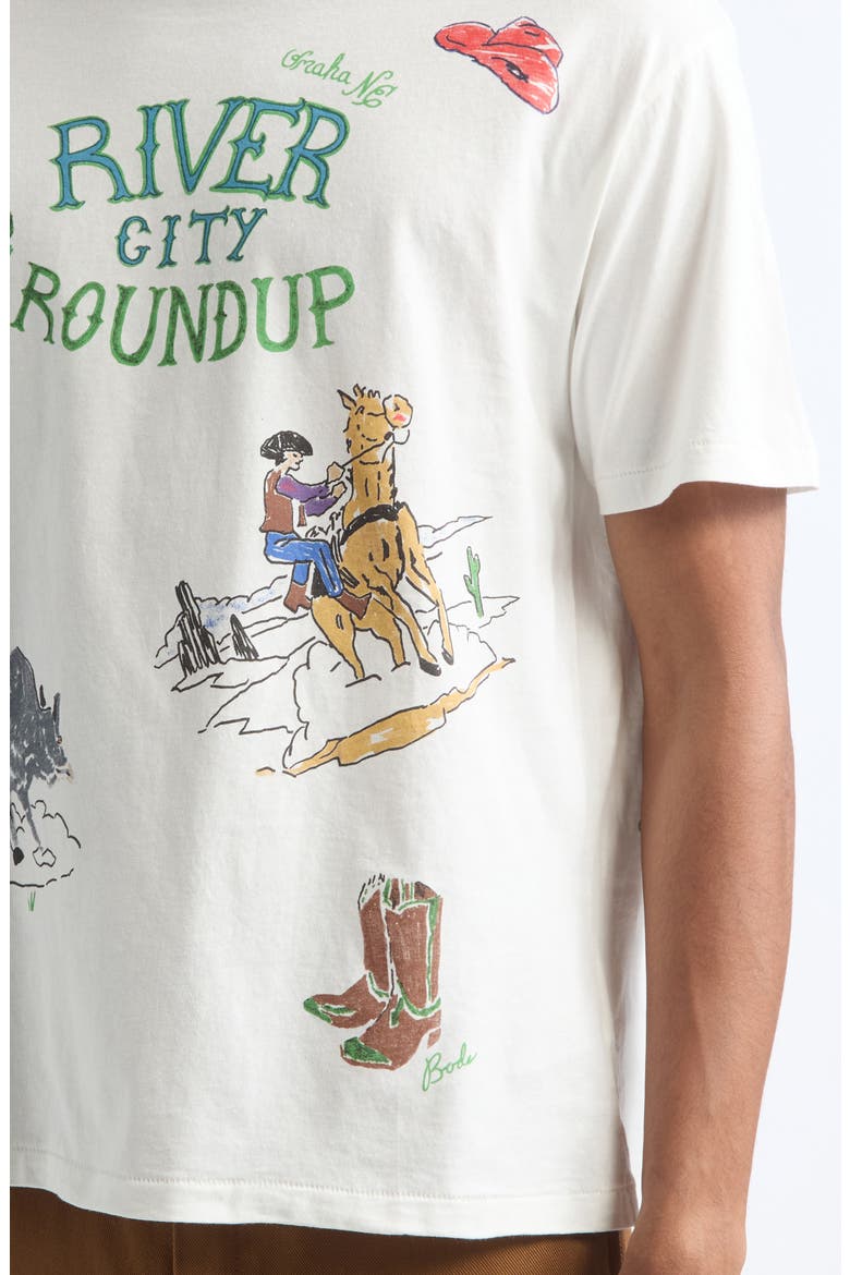River City Cotton Graphic T-Shirt, Alternate, color, CREAM