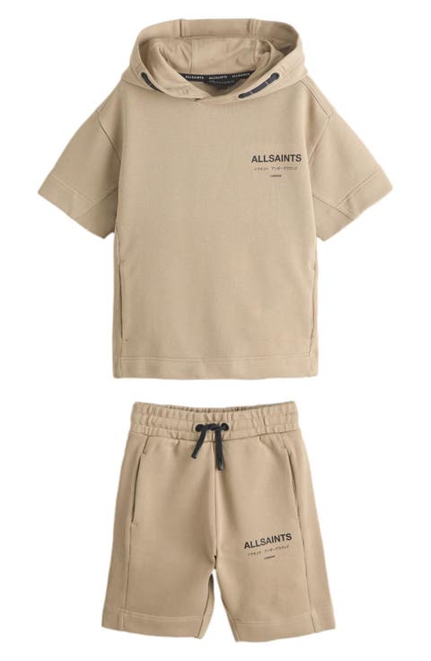 Kids' Logo Hoodie and Shorts Set