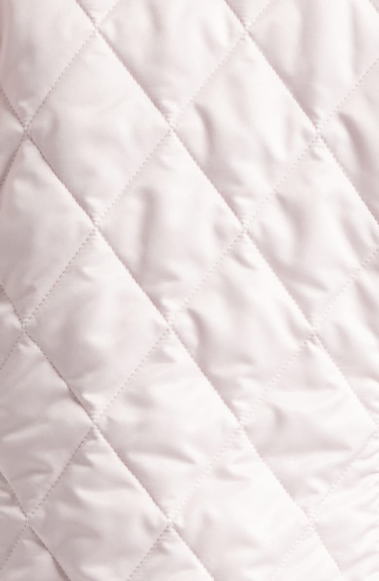 Burberry Fernleigh Quilted Jacket, Alternate, color, Mallow Pink