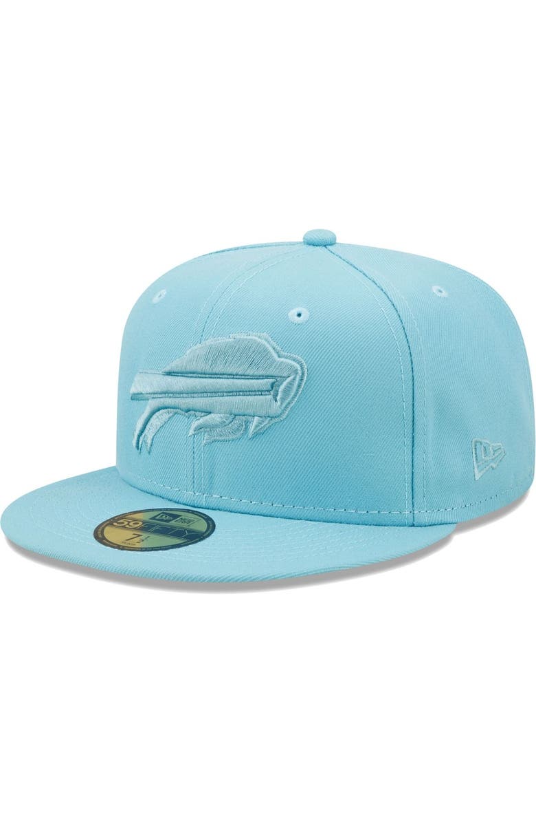 New Era Men's New Era Aqua Buffalo Bills Color Pack 59FIFTY Fitted Hat, Main, color, 