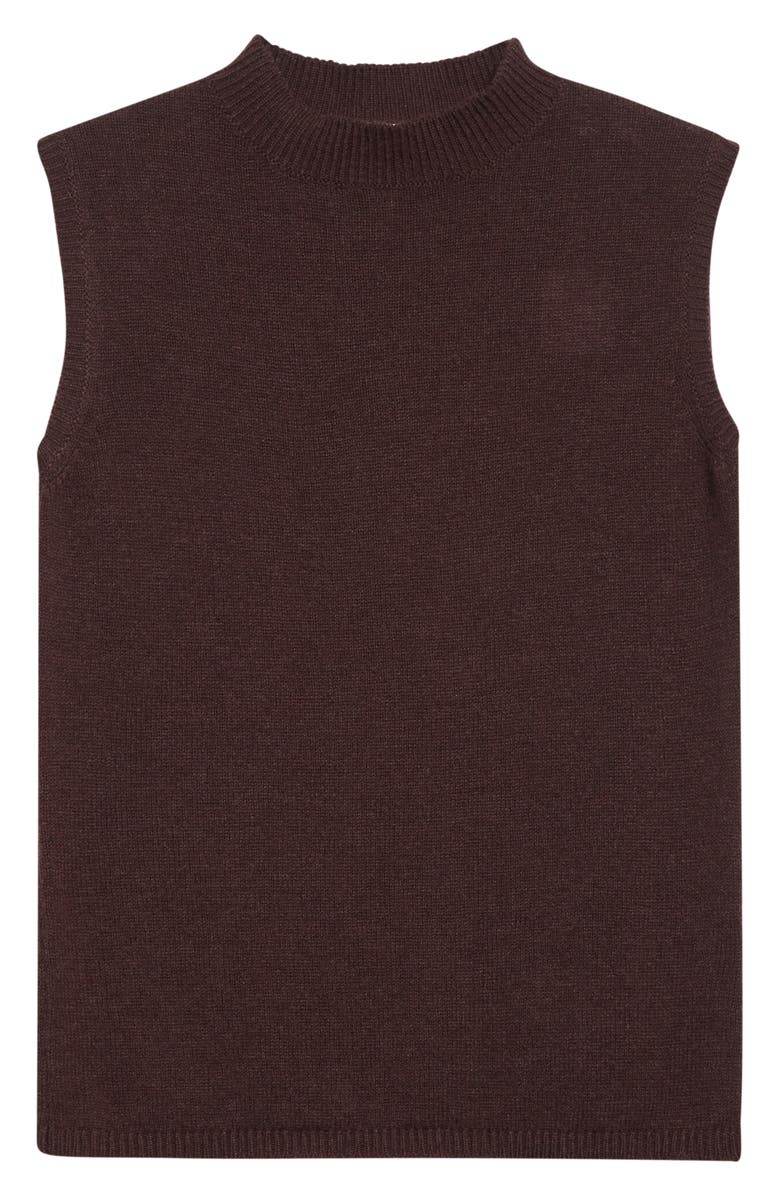 Eleventy Cashmere Sweater Vest, Alternate, color, 167 Bordeaux