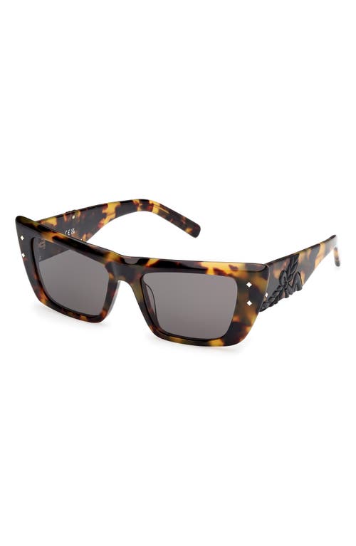 Mcm 52mm Cat Eye Sunglasses In Black