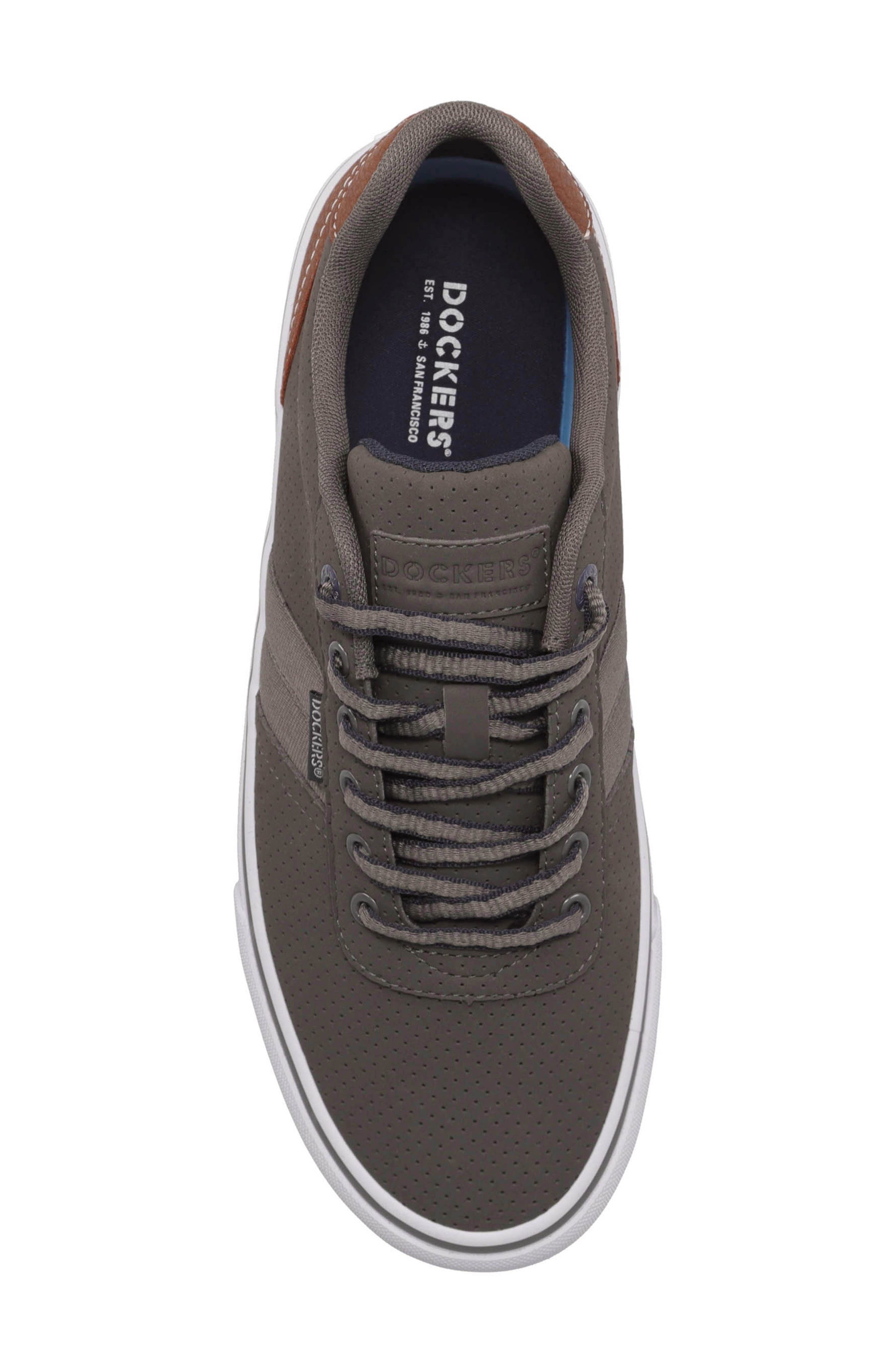 Hobbs Lace-Up Sneaker, Alternate, color, CHARCOAL/ NAVY