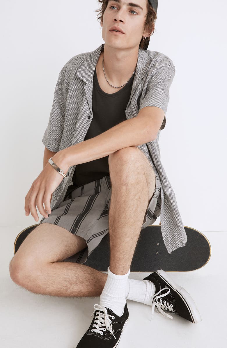 Madewell Men's Easy Linen Short Sleeve Shirt, Alternate, color,