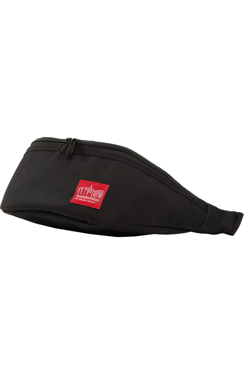 Manhattan Portage Brooklyn Bridge Belt Bag, Alternate, color, Black