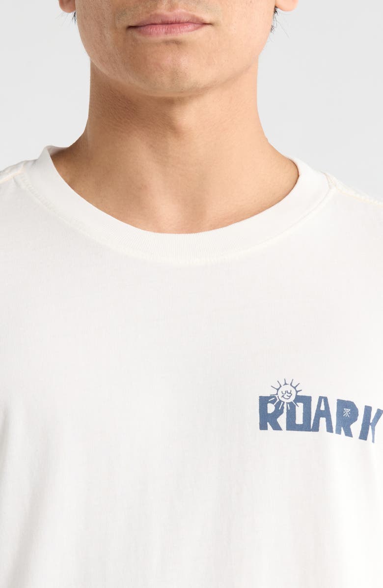 Roark Cloud 9 Cotton Graphic T-Shirt, Alternate, color, Off White