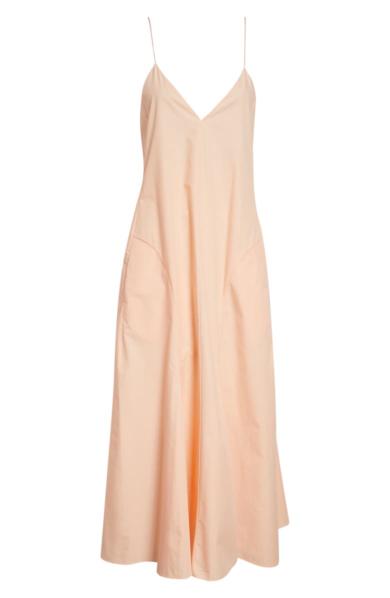 Khaite Iben Slipdress, Alternate, color, Light Peach