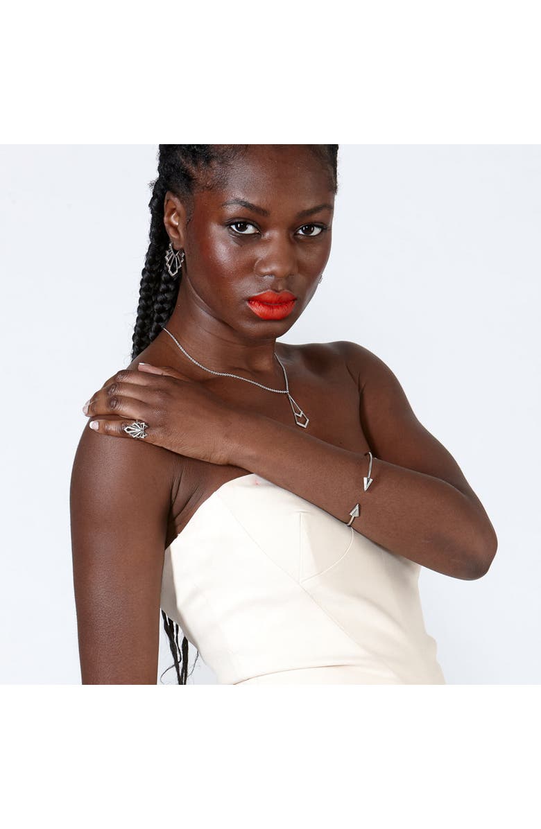 Lucy Quartermaine Chrysler Ring, Alternate, color, Sterling Silver