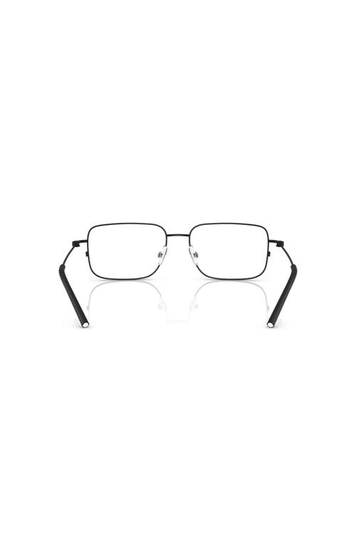 Moncler 56mm Irregular Optical Glasses In Black
