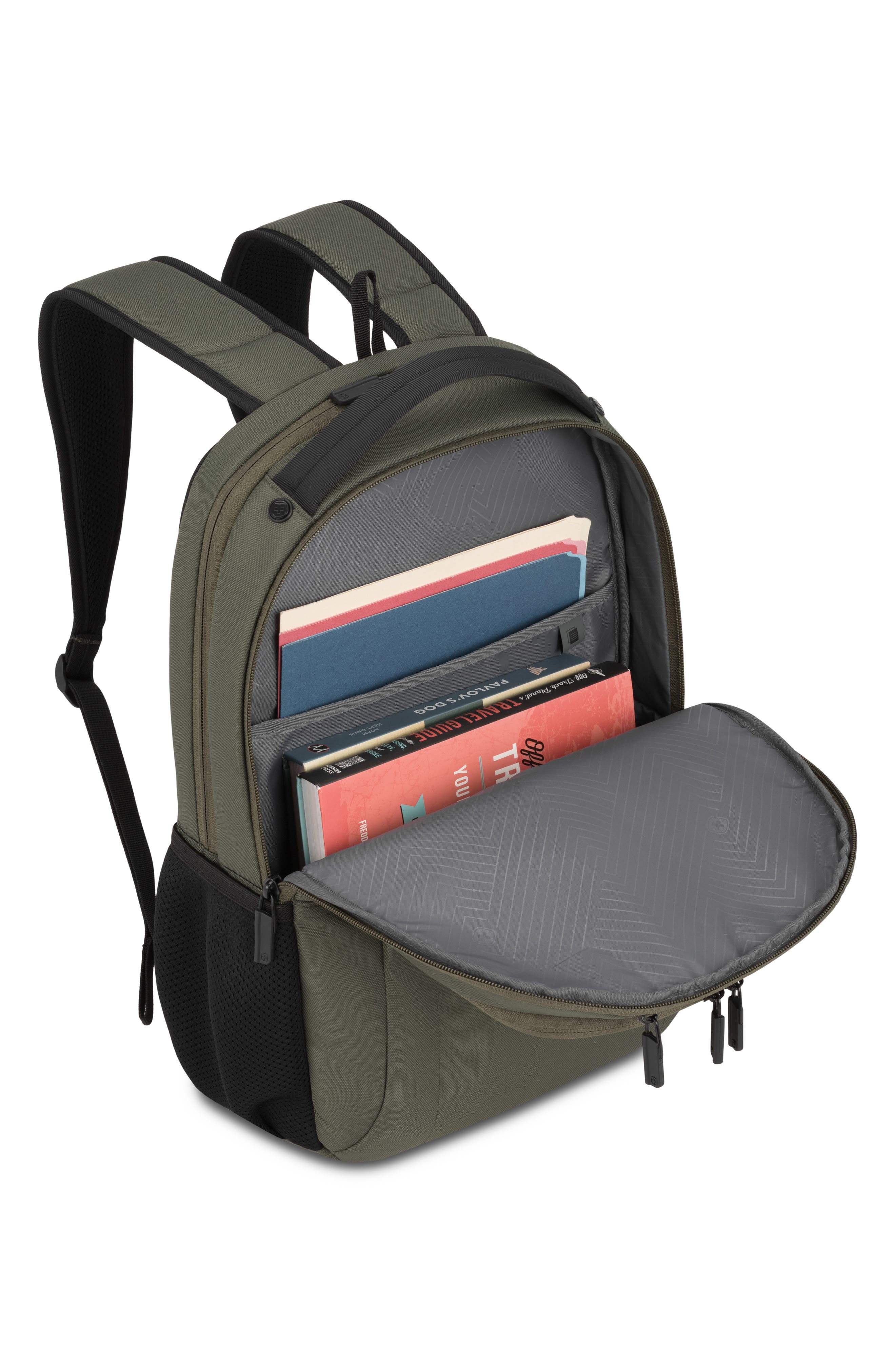 3573 Laptop Backpack, Alternate, color, OLIVE
