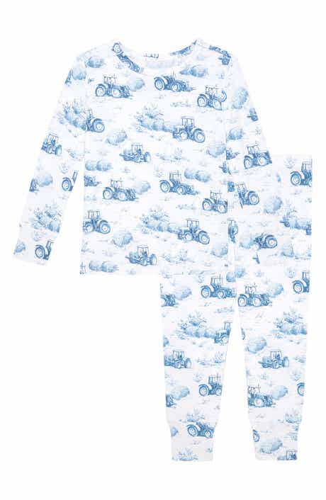Kids' Print Fitted Two-Piece Pajamas