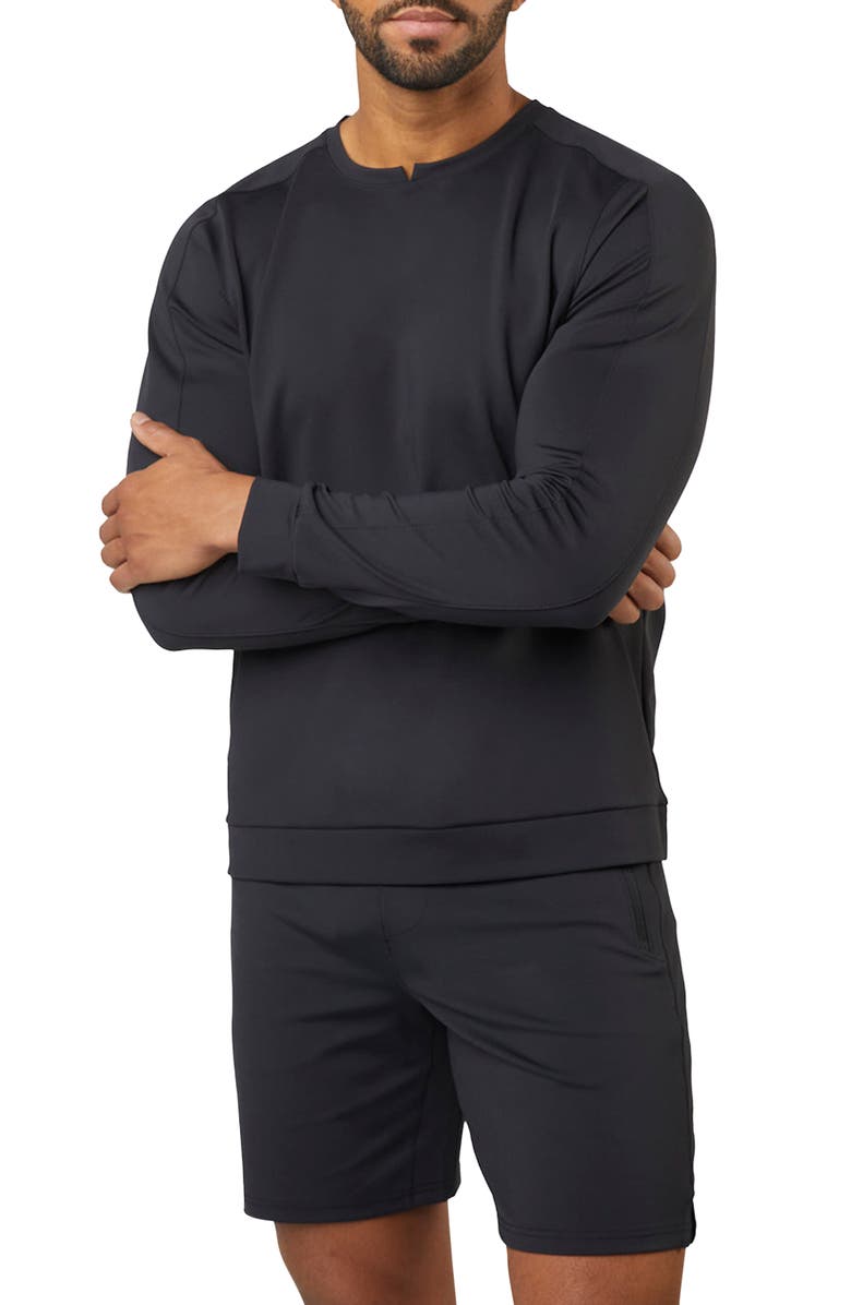 Rhone Spar Notch Crewneck Pullover, Main, color, 