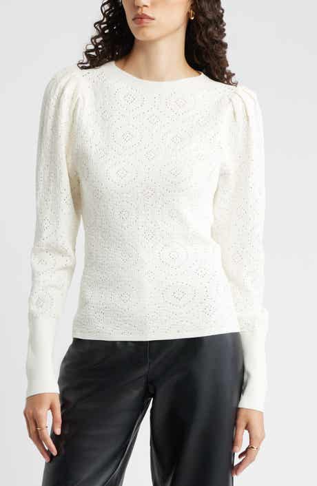 Nordstrom Lacy Open Stitch Sweater