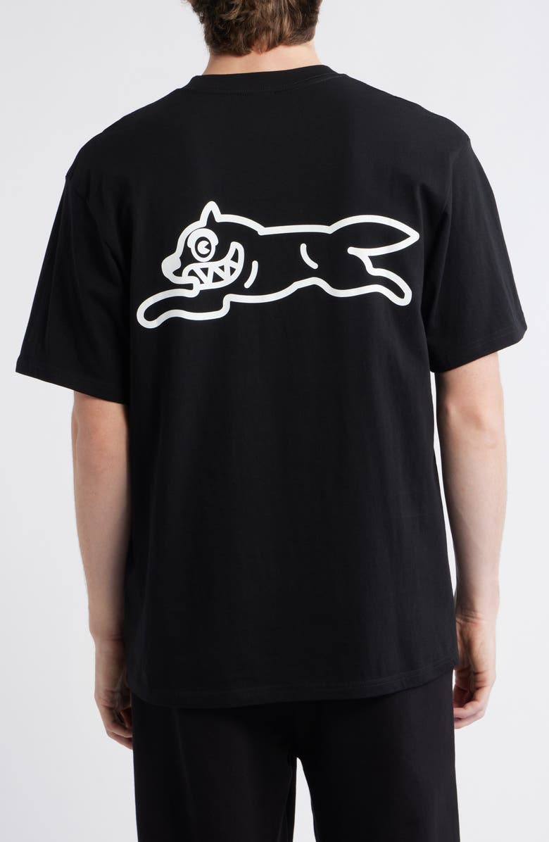 ICECREAM Outline Graphic Oversize T-Shirt, Alternate, color, Black