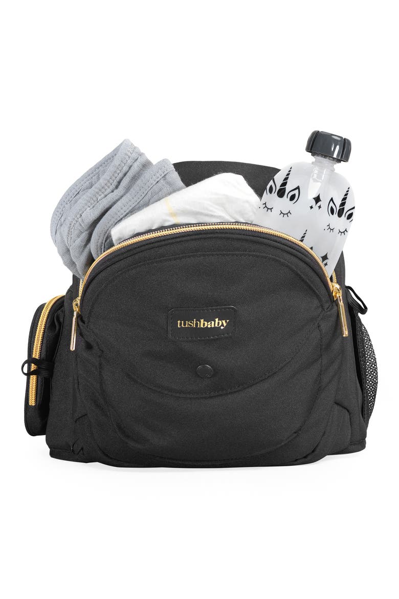 Hip Seat Carrier, Alternate, color, BLACK/ GOLD