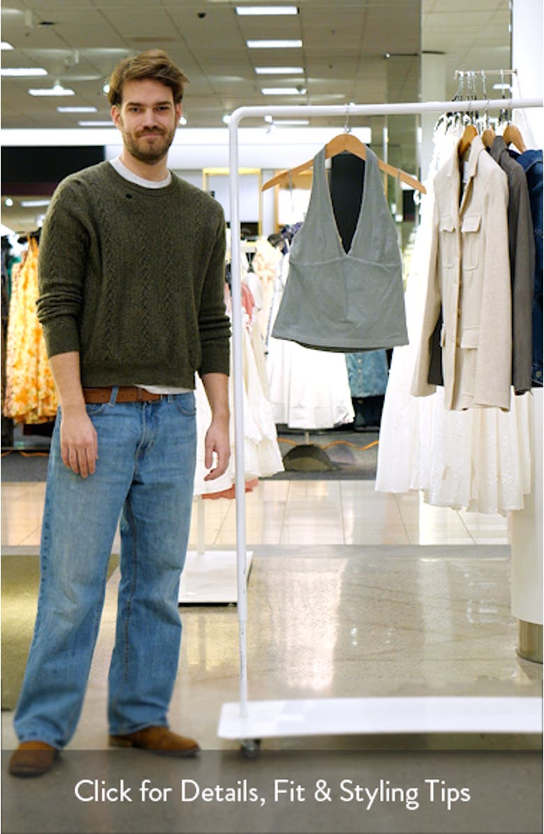 Jersey Halter Top, sales video thumbnail