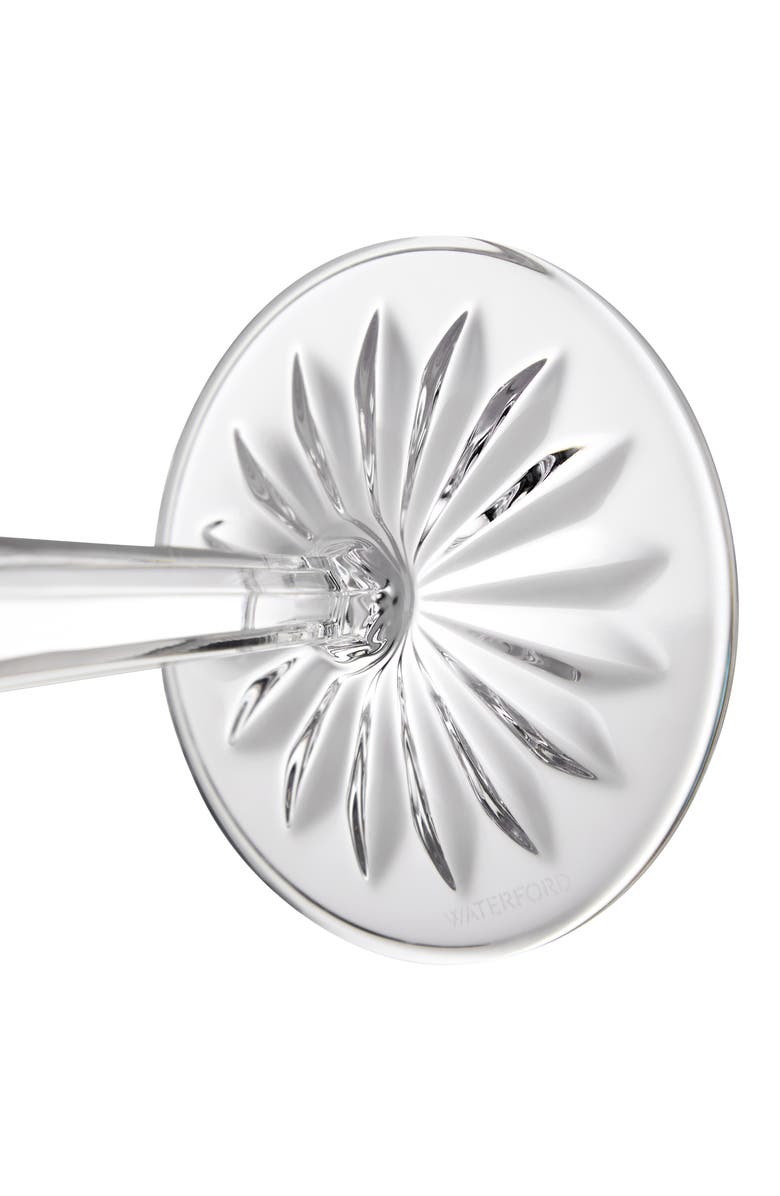 Waterford Lismore Red Set of 2 Crystal Martini Glasses, Alternate, color, Red