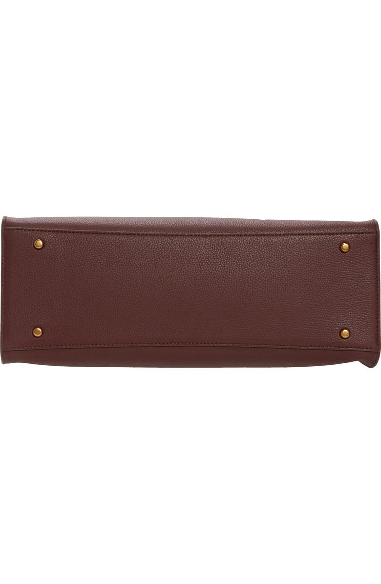 Tory Burch Walker Leather Satchel, Alternate, color,