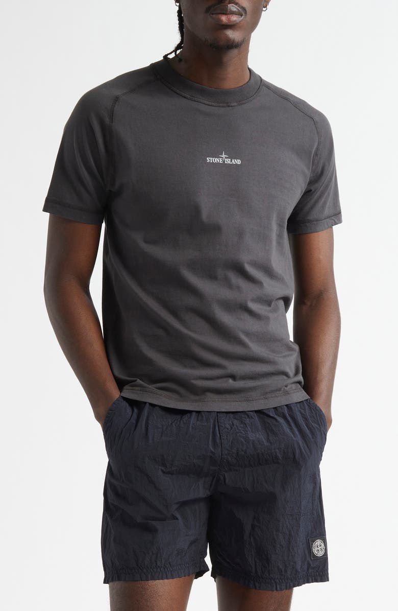 Stone Island Logo Graphic T-Shirt, Main, color, 
