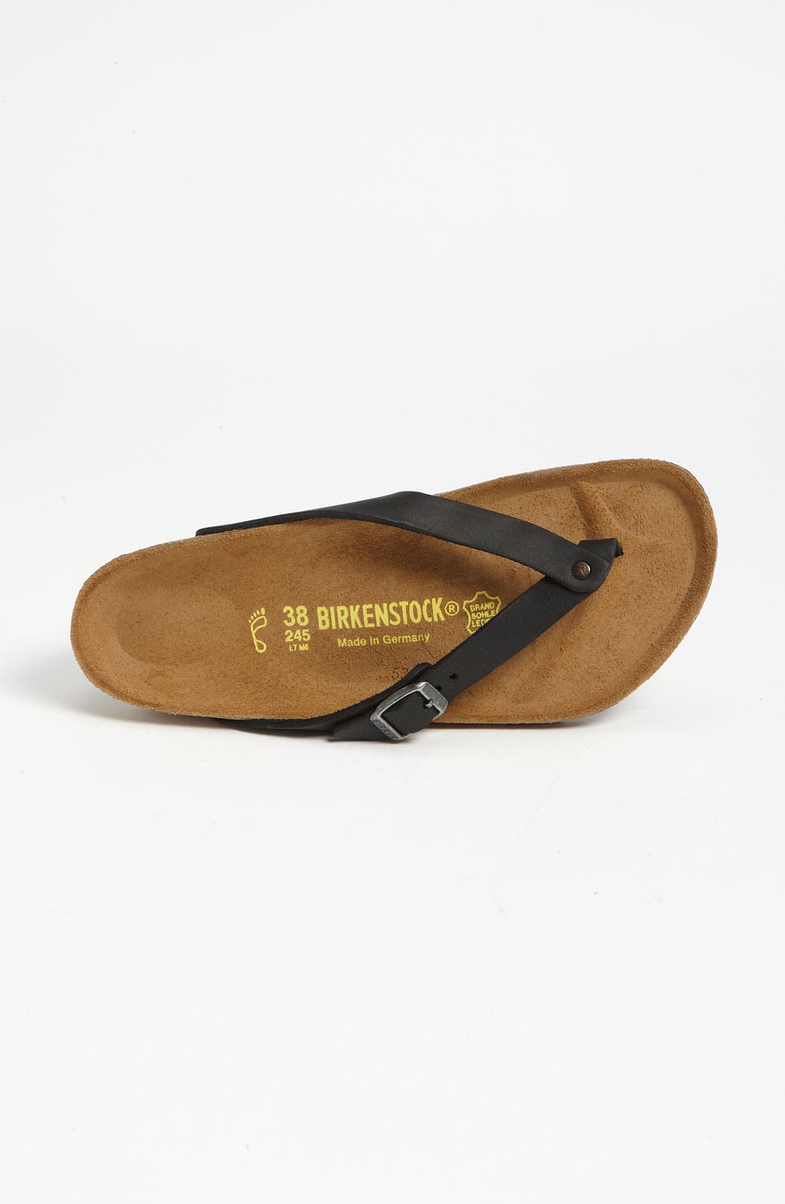 Birkenstock 'Adria' Oiled Leather Sandal, Alternate, color, 