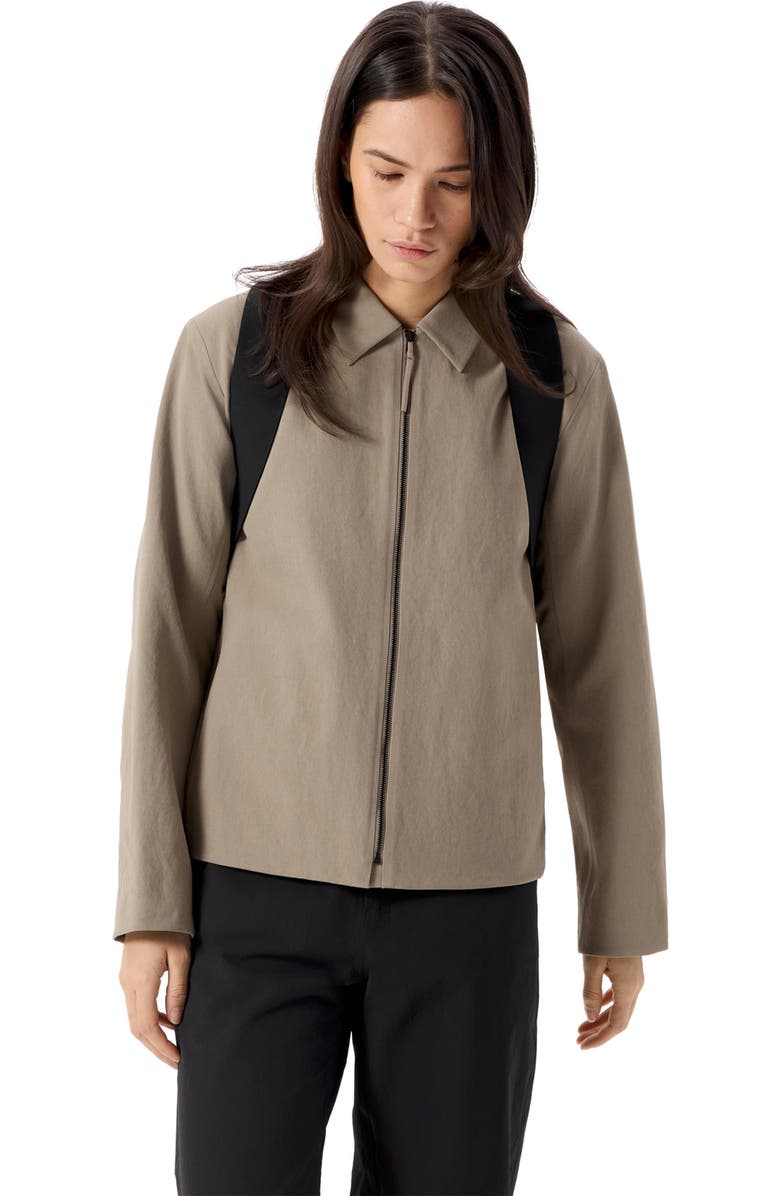 Veilance Anodic Nylon Twill Backpack, Alternate, color, Black