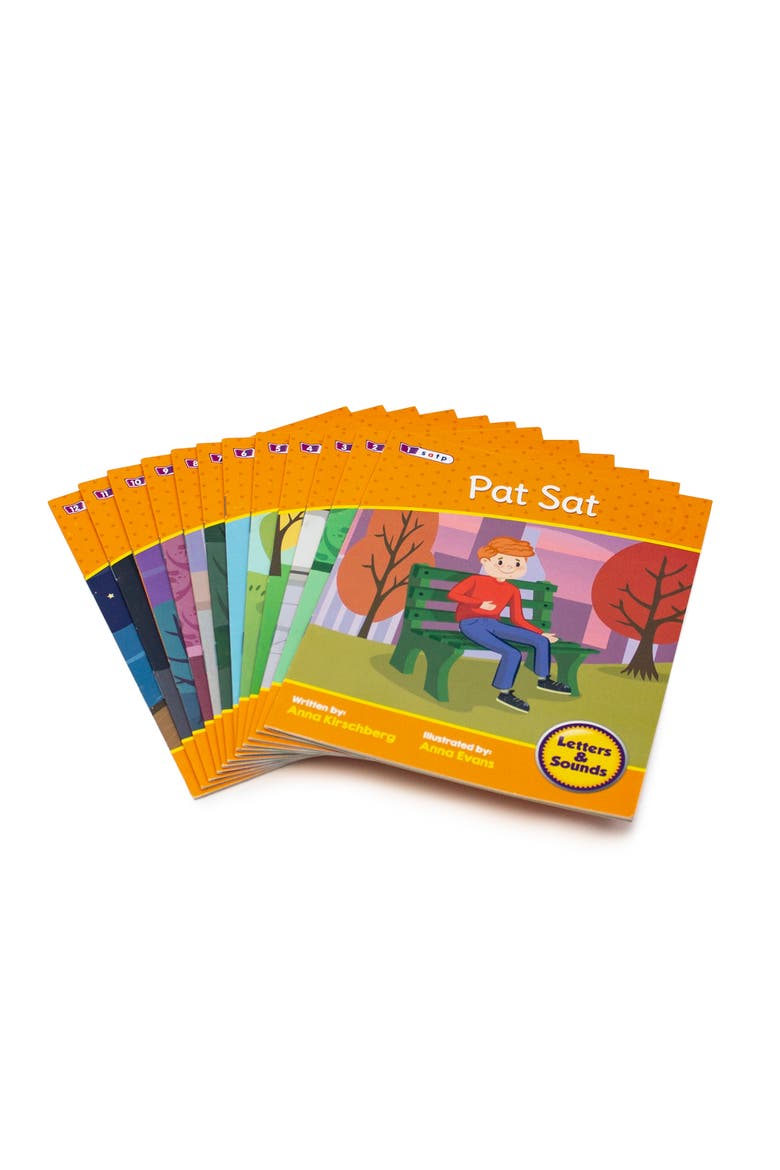 Letters & Sounds Phase 2 Set 2 Fiction Educational Learning Set, Alternate, color, Multicolored
