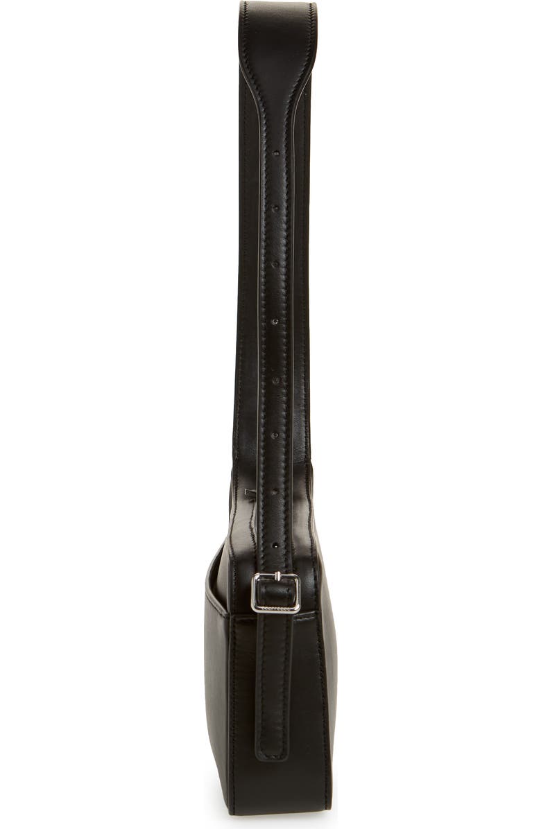 Courrèges Racer Leather Baguette Bag, Alternate, color,