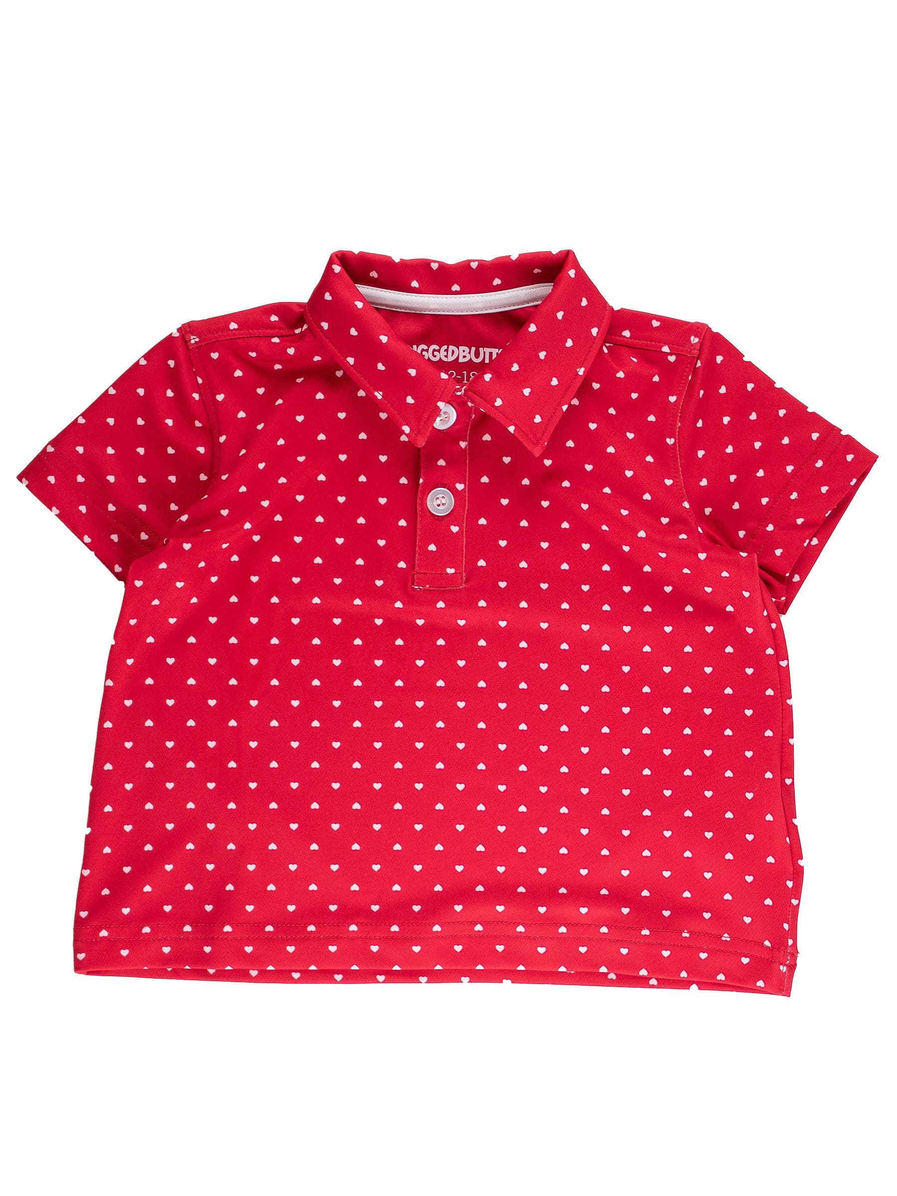 Red Heart Polka Dot