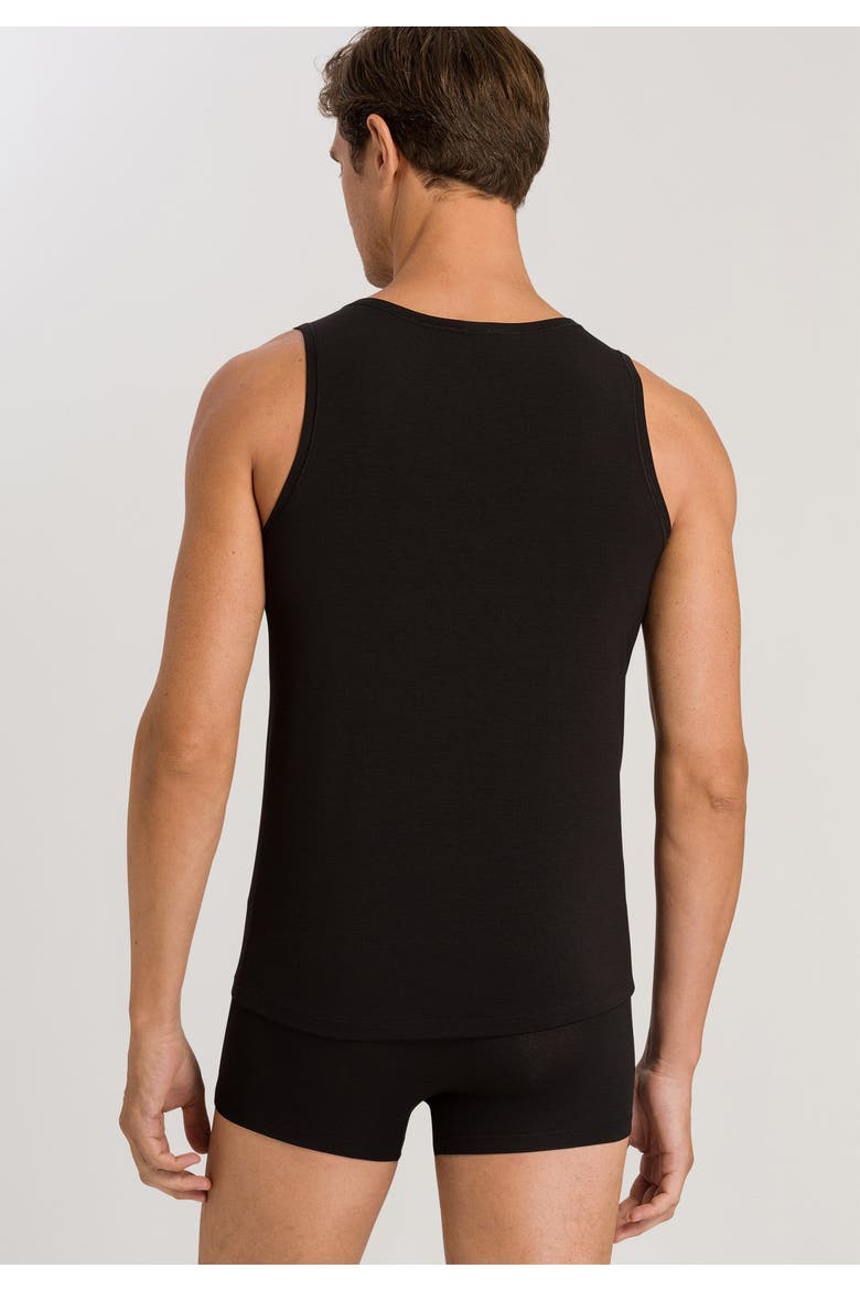 Natural Function TENCEL™ and Cotton Tank Top, Alternate, color, Deep Black