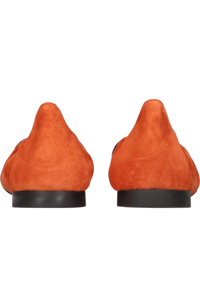 Pretty Ballerinas Round toe elasticated ballet flat, Alternate, color, Ochre