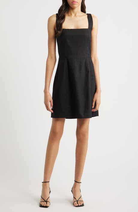 Charles Henry Sleeveless A-line Minidress