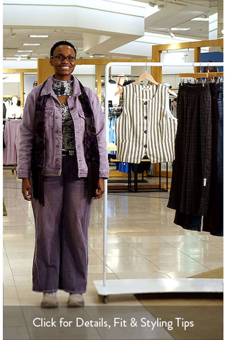Stripe Linen Vest video
