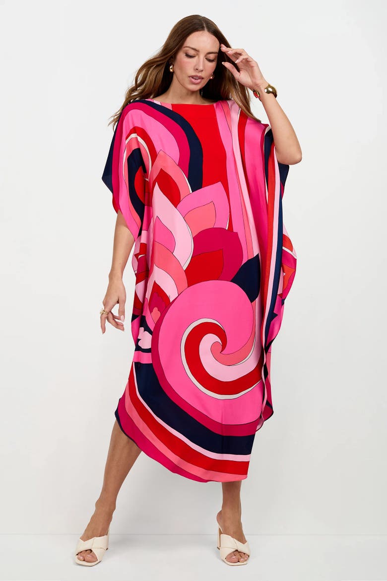 Jalani Maxi Caftan Dress, Alternate, color, Multi