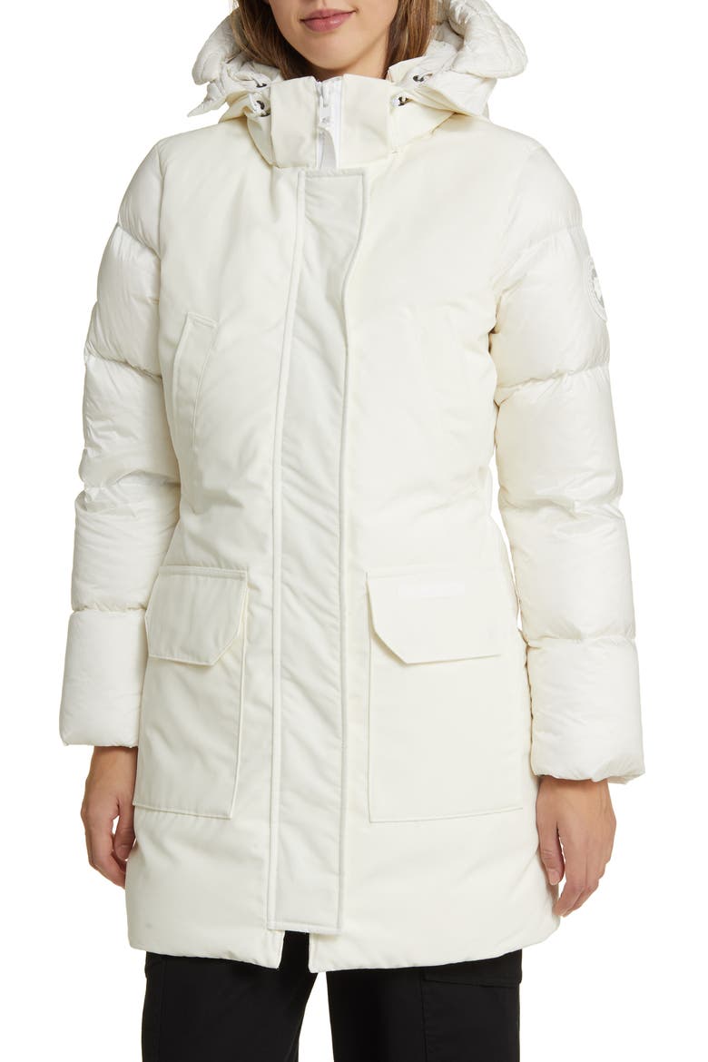 Paradigm Trillium 625 Fill Power Down Parka, Main, color, NORTH STAR WHITE