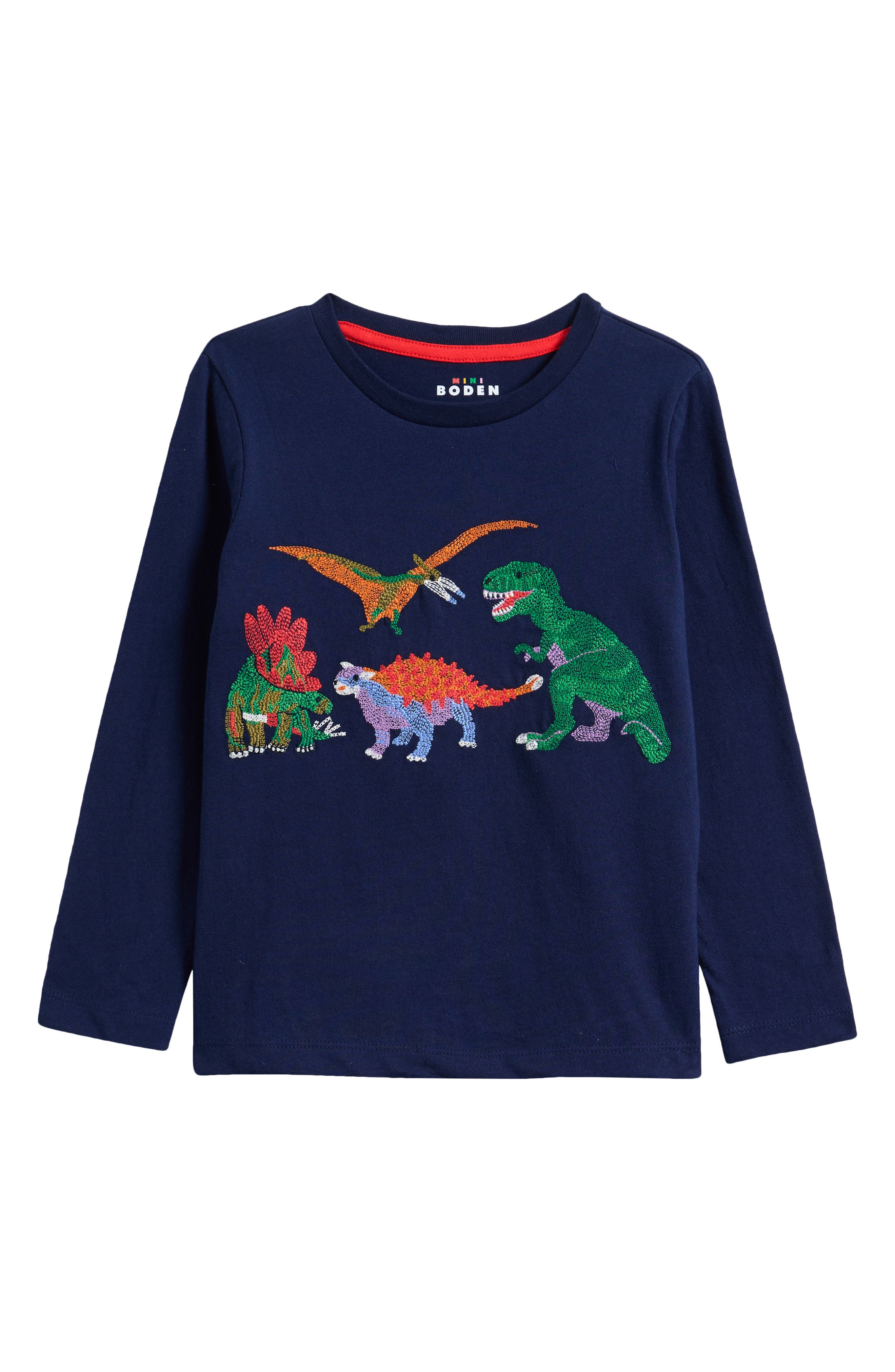 selected COLLEGE NAVY DINOS