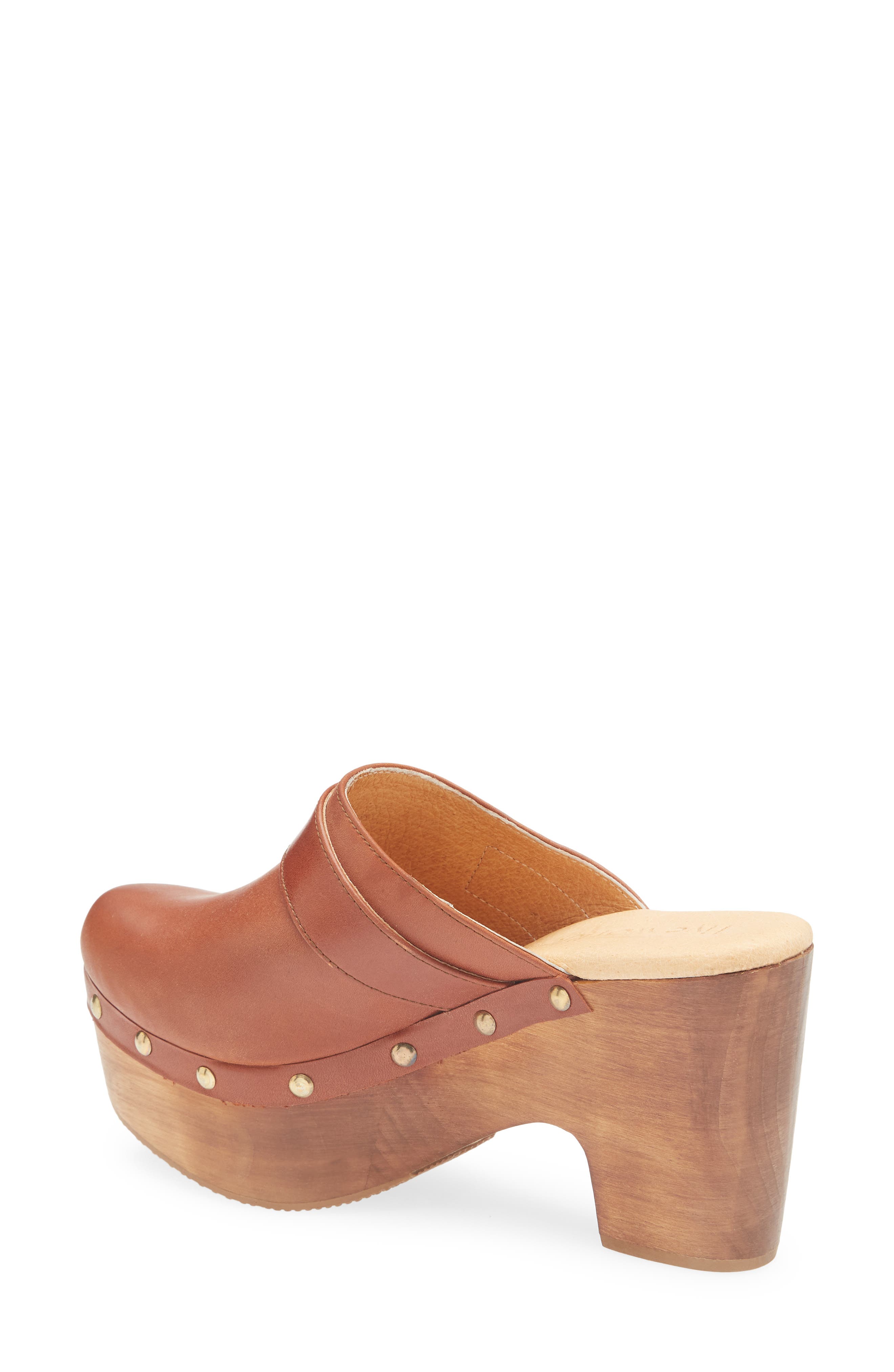Cordani Platform Mule, Alternate, color, Old Cognac