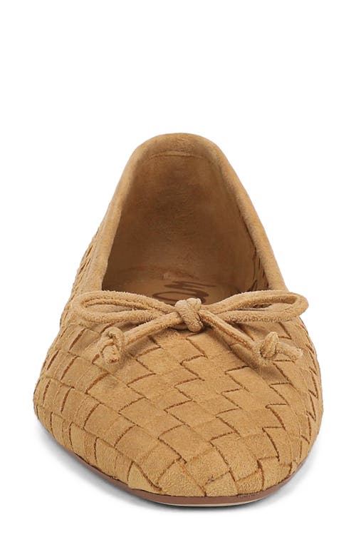 Sam Edelman Ruthie Woven Ballet Flat In Brown