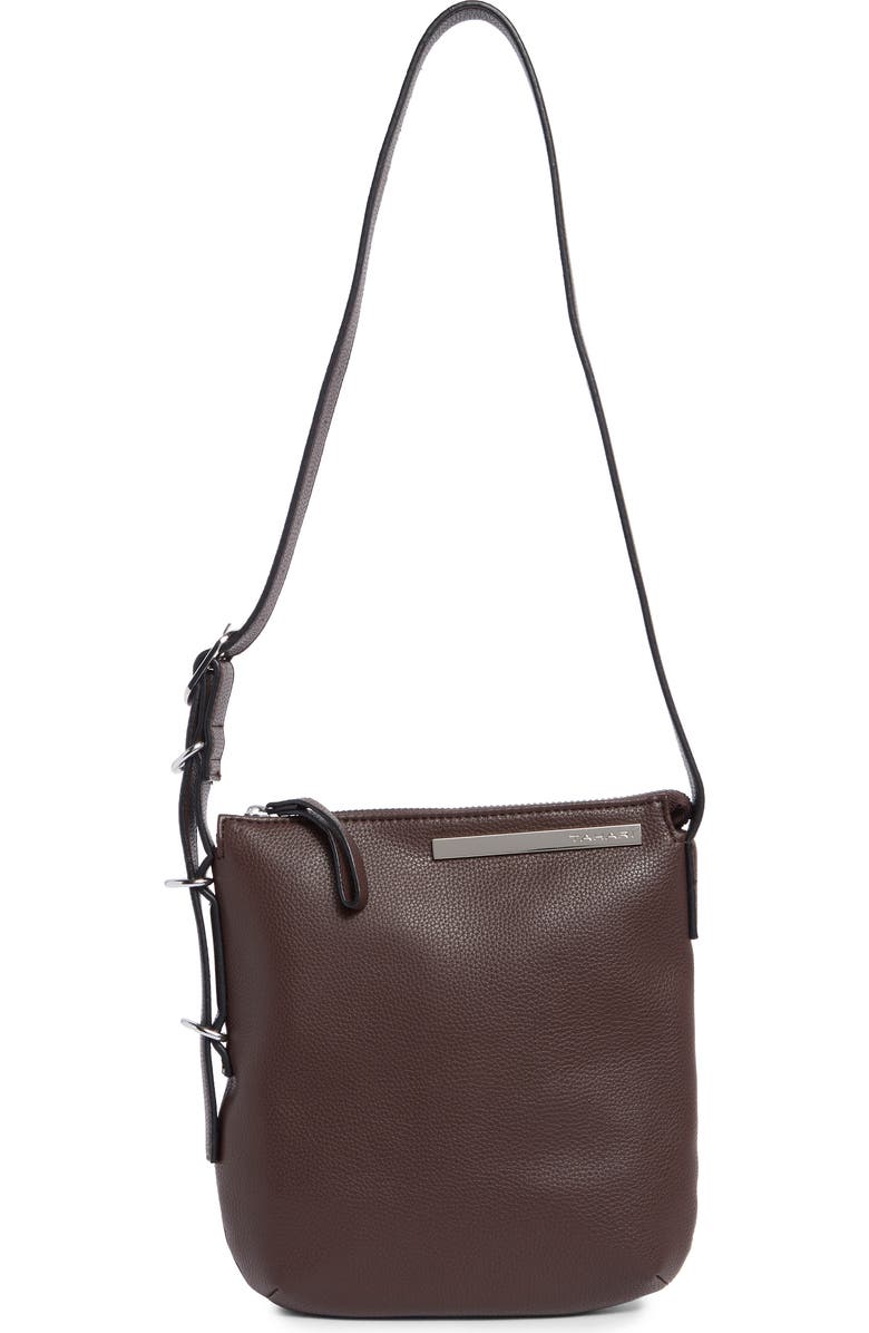 Tahari Monroe Top Zip Crossbody Bag, Main, color,