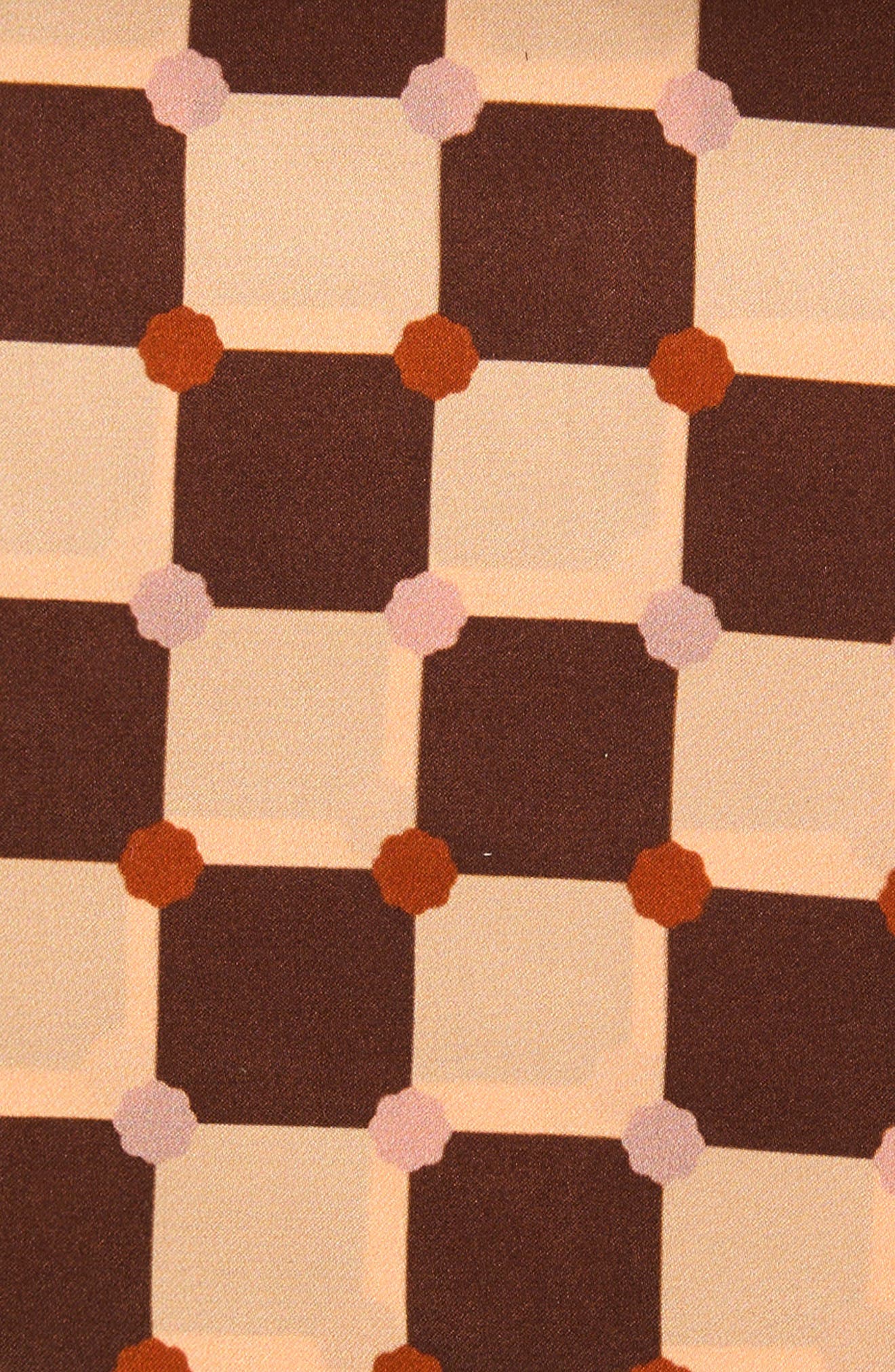 Lost Pattern Checkerboard Silk Pocket Square (Men) | Nordstromrack